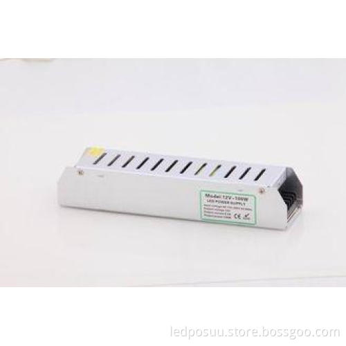 100W DC 12V Slim LED Driver IP20 , Indoor LED Power Supply